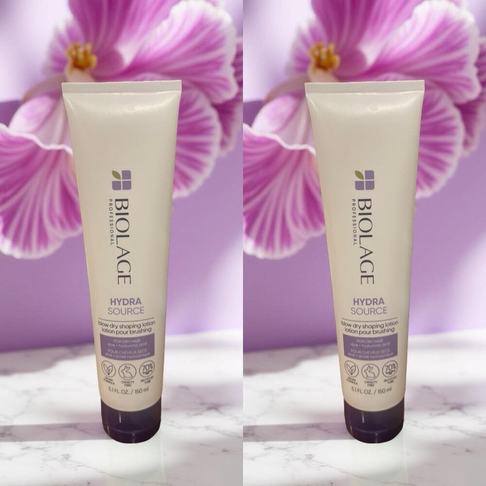 Biolage Hydra Source Blow Dry Shaping Lotion 5.1 oz_ 2 units